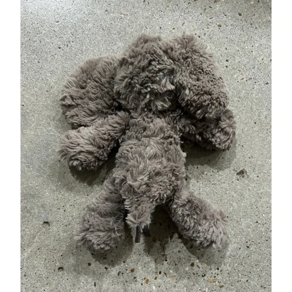 Jellycat Gray Mumble Squiggles Elephant Plush 9